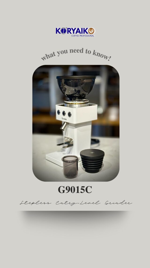 Gemilai G9015C Auto Coffee Grinder — precision, performance, and style for true coffee enthusiasts and small business owners.

Key Features:
* 64mm stainless steel flat burrs for consistent grinding
* 50 stepless grind settings for full control
* Dual hopper system: 280g bean hopper and single dose hopper with air blower
* Plasma anti-static technology for cleaner operation
* 250W motor | 3120 RPM | 2.4g/s grind speed

Inspired by classic porcelain art, the G9015C’s sleek, compact design fits perfectly in home setups and small cafés.

Inclusions: Dosing cup, cleaning brush, air blower Available colors: Cotton Cloud White, Ivory White, Stainless Steel Dimensions: 17.5 × 22.6 × 36.8 cm | 5.4 kg

The G9015C — built for precision and efficiency.

Order now at Koryaiko.com
🚚 Same-day delivery via Lalamove in Metro Manila & nearby areas!

Warranty:
1 Year Warranty | 7 Days Replacement

Physical Stores:
🏢FAMULEI: Riverbank Mall, Marikina City
10AM – 9PM, Monday to Sunday
🏢THE TWELVE 28TH: The Strip Circulo Verde, Quezon City
10AM – 10PM, Monday to Sunday
🏢KORYAIKO Cebu: Anami Homes Mactan, Basak-Sudtunggan Rd, Lapu-Lapu City
10AM – 8PM, Tuesday to Sunday

#G9015C #gemilaicoffee #gemilaigrinder #koryaiko #koryaikophilippines