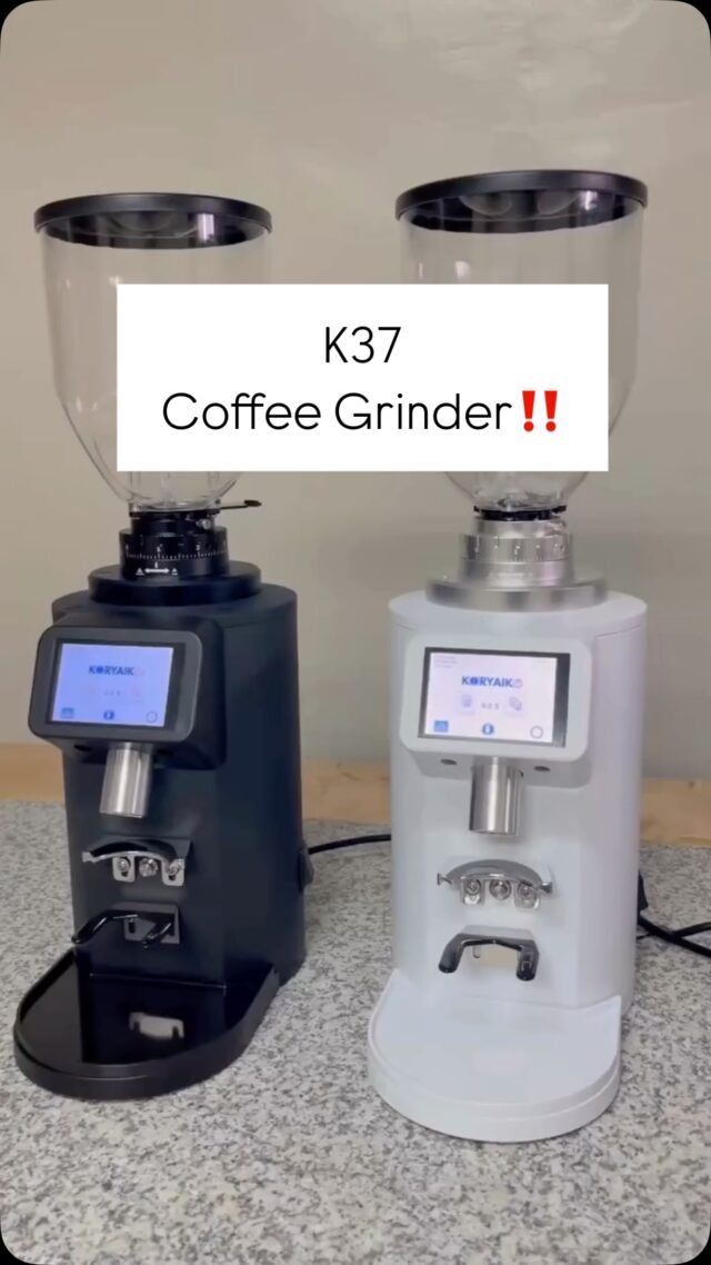 🚨 **NEW PRODUCT MEET** 🚨
**Koryaiko K37 Commercial Coffee Grinder**
💎 **74mm DLC Burrs | Adjustable Speed | Brushless Motor**

Built for performance. Designed for professionals.
The **Koryaiko K37** delivers consistent grind quality, power, and precision—perfect for cafes, roasteries, and coffee enthusiasts leveling up.

🔧 **Key Features:**
• 74mm DLC (Diamond-Like Carbon) Flat Burrs – durable, sharp, consistent
• Adjustable Speed: 600–1500 RPM – fine-tune for any brew method
• Brushless Motor – quiet, efficient, and long-lasting
• 1000g Hopper Capacity – great for high-volume use
• Sleek Aluminum Body
• Compact Size: 27 x 18 x 53.1 cm

📦 **Specifications:**
• Power: 230W | Voltage: 220V / 60Hz
• Gross Weight: 8kg
• Packing Size: 45.5 x 38 x 23.5 cm

🛒 **Order now at [Koryaiko.com](https://www.koryaiko.com)**
🚚 **Same-day delivery via Lalamove** in Metro Manila & nearby areas!

🛡️ **Warranty:**
• 1 Year Warranty
• 7 Days Replacement

🏬 **Physical Stores:**
🏢 **FAMULEI** – Riverbank Mall, Marikina City
🕙 10AM – 9PM, Monday to Sunday
🏢 **THE TWELVE 28TH** – The Strip Circulo Verde, Quezon City
🕙 10AM – 10PM, Monday to Sunday
🏢 **KORYAIKO Cebu** – Anami Homes Mactan, Basak-Sudtunggan Rd, Lapu-Lapu City
🕗 10AM – 8PM, Tuesday to Sunday

🔥 Get yours today and elevate your coffee game!
📩 DM us for questions or orders!
\#KoryaikoK37 #CommercialCoffeeGrinder #CoffeeToolsPH #BaristaGear #KoryaikoPhilippines
