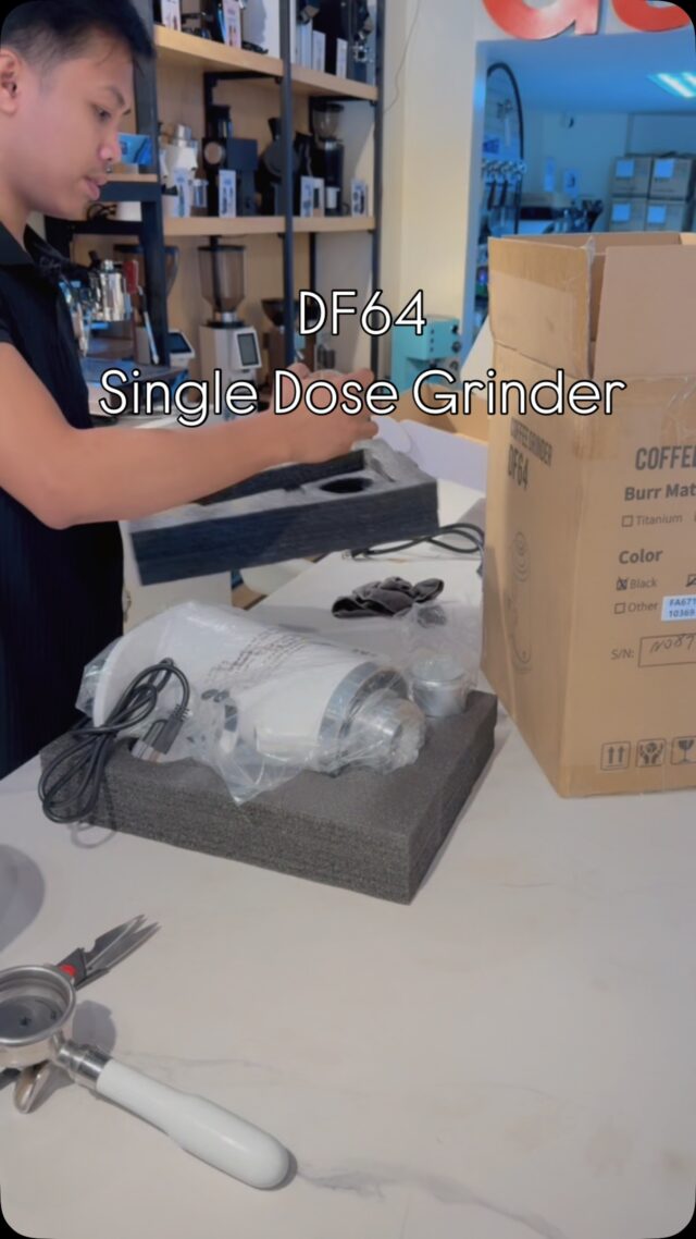 The DF64 Single Dose Grinder remains our fastest-moving unit.

Designed for consistency, low retention, and ultimate control — it’s a favorite among pros and enthusiasts alike.

Visit us at Koryaiko Philippine branches
📍 Quezon City
📍 Marikina City
📍 Lapu-lapu City, Cebu
 Online Order: www.koryaiko.com or DM us to order yours today!

#koryaiko #koryaikophilippines #df64 #df64coffeegrinder #singledosegrinder