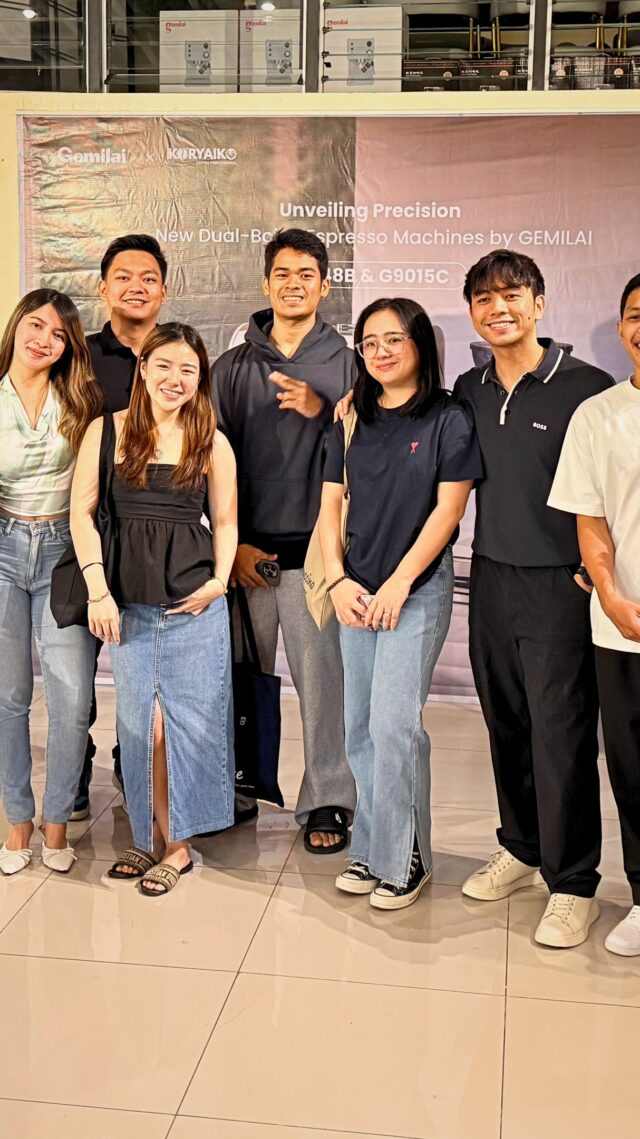 We hosted a private launch exclusively for café owners and food business creators — giving them the first hands-on experience with the all-new Gemilai G3148B espresso machine and G9015C grinder.

Built with performance!

Thank you to everyone who joined us for this special session!

Interested in a personal demo?
Message us to try them yourself at all branches (Marikina, Quezon City, and Cebu).

#gemilaiph #coffeebusinessph #baristatools #cafeownersph #espressomachinelaunch #coffeecommunity #foodentrepreneur #grinderlaunch #koryaikophilippine